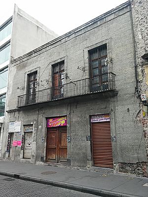 Archivo:Casa donde murió Doña Josefa Ortiz de Domínguez, Ciudad de México - Fachada