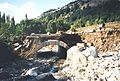 EL PUENTE DEL RIO DE LA GARGANTILLA TRAS LA RIADA