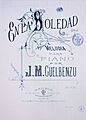 En la soledad