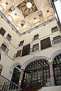 Escalera del Palacio de Marqués de Huarte - Tudela - Navarra