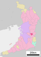 Fujiidera in Osaka Prefecture Ja.svg