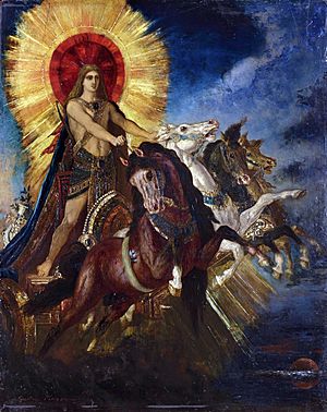 Archivo:Gustave Moreau - Chariot of Apollo or Phoebus Apollo (c.1880)