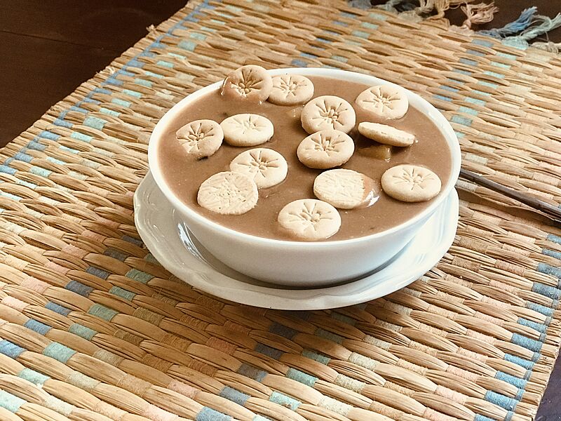Habichuelas con dulce dominicana