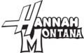 Hannah Montana logo Black