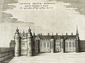 Archivo:Holyrood Palace 1649