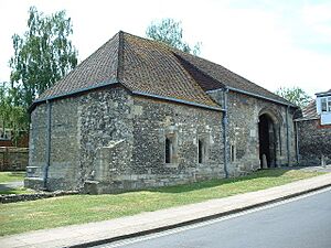 Archivo:Hyde Abbey Gate