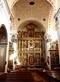 Iglesia de San Miguel, Valladolid. Interior hacia la capilla mayor