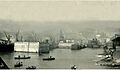 Inicio construcción del molo, 1917