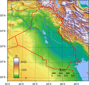 Archivo:Iraq Topography