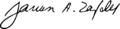 Janusz Zajdel signature