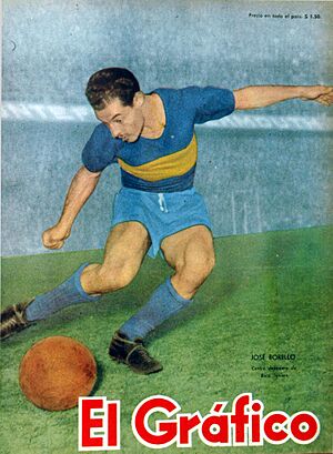 Archivo:José Borello (Boca) - El Gráfico 1840