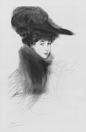 Archivo:La Duchesse de Marlborough, Consuelo Vanderbilt, by Helleu, 1901