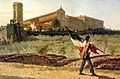 La prima bandiera italiana portata in Firenze - Francesco Saverio Altamura