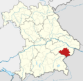 Locator map PAN in Bavaria
