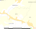 Map commune FR insee code 62124