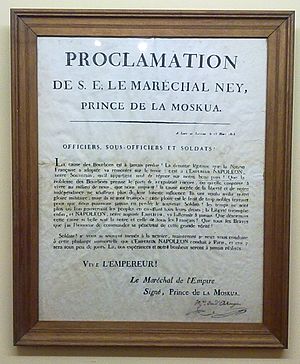 Archivo:Ney Proclamation March 1815