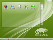 OpenSUSE 12.1 KDE desktop