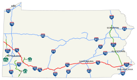 Pennsylvania Turnpike map.svg