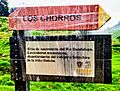 Placa en el lugar de nacimiento del río Guadalupe en Santa Rosa de Osos