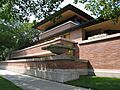 Robie House designed by Frank Lloyd Wright 1909