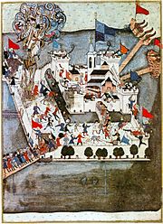 Archivo:Siege of Szigetvár 1566 B