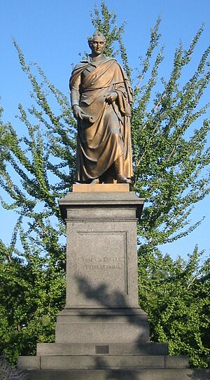 Archivo:ThomasHartBentonStatueByHarrietHosmer