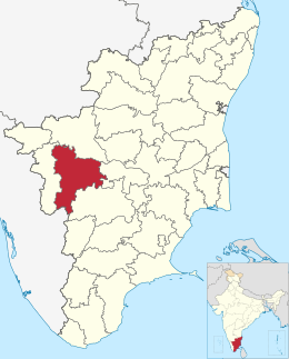 Tiruppur in Tamil Nadu (India).svg
