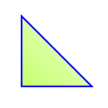 Triángulo rectángulo isósceles.svg