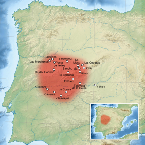Archivo:Vettones cities location map-es