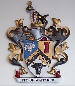 Waitakere city coat of arms.JPG