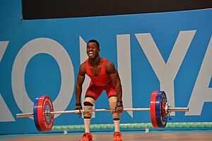 Archivo:5. Islamic Solidarity Games 2021 Konya Men Weightlifting 55kg 20220811 8