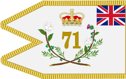 Archivo:71st Regiment of Foot Guidon