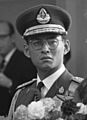 Aankomst Koning Bhumibol en Koningin Sirikit te Den Haag, Koning Bhumibol, Bestanddeelnr 911-6993 (cropped)(2)
