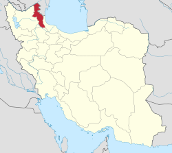 Ardabil in Iran.svg