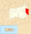 Botijas, Orocovis, Puerto Rico locator map