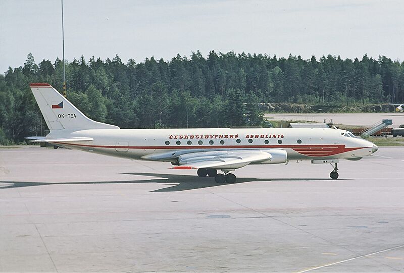 CSA Tupolev Tu-124 Soderstrom-2