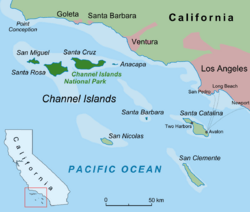 Archivo:Californian Channel Islands map en