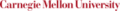 Carnegie Mellon University wordmark