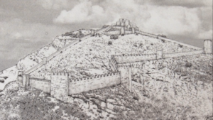 Archivo:Castillo de cullera amurallado