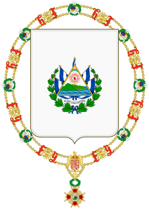 Archivo:Coat of Arms of Maximiliano Hernández Martínez and Salvador Castaneda Castro (Order of Isabella the Catholic)