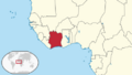 Cote d Ivoire in its region