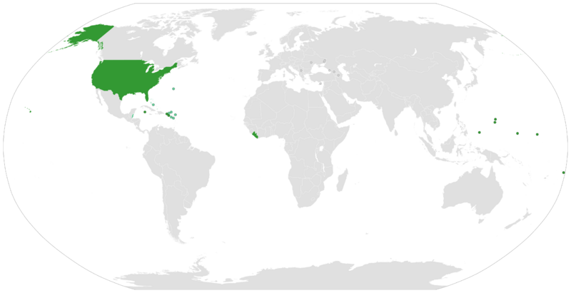 Countries that use Fahrenheit