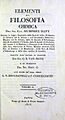 Davy, Humphry – Elementi di filosofia chimica, 1816 – BEIC 12239875