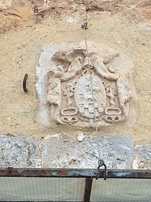 Archivo:Escudo de Miguel de Muzquiz, I Conde de Gausa, Moli Gausa, Sagunto
