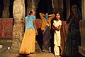 Hampi, India, Hindu women in Virupaksha Temple