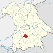 Locator map DAH in Bavaria.svg