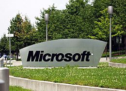 Archivo:Microsoft Sign on German campus