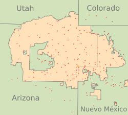 Archivo:NavajoNation map es