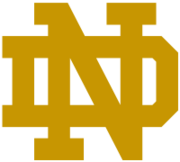 Nd athletics gold logo 2015.svg