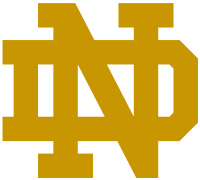 Nd athletics gold logo 2015